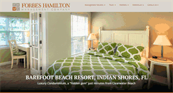 Desktop Screenshot of fhhotels.com